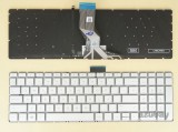 azubay.com Spanish Keyboard SP Español Teclado for Laptop HP Pavilion Envy 15-bk000 15t-aq000 15t-aq100 15t-as000 15t-as100 15t-au000 15t-au100 15t-bc000 15t-bc200 15z-ar000 15z-aw000 17-ab000 17-ab001ns 17-ab002ns 17-ab003ns 17-ab004ns 17-ab005ns 17-ab006ns 17-ab007ns 17-ab200ns 17-ab203ns 17-ab204ns 17-ab205ns 17t-ab000 17t-ab200 m6-aq000 m6-ar000, Backlit, Silver No Frame