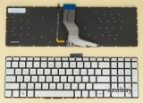 azubay.com Bulgarian BG Keyboard For Laptop HP Pavilion 15-aq000 15-aq100 15-ar000 15-as000 15-as100 15-au000 15-aw000 15-bc000 15-bc200 15-bk000 15t-aq000 15t-aq100, Backlit, Silver No Frame, with horizontal Enter