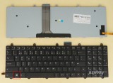 Azubay.com    Norwegian Keyboard Norsk tastatur for Laptop Laptop Clevo V132150BK3 NW 6-80-P17S0-130-3, RGB Backlight, Black, Win 8 Version, Win key on the left