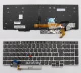 Azubay.com  Swedish Finnish Keyboard Suomi näppäimistö Svensk tangentbord for Lenovo Thinkpad P52 (Type20M9 20MA), P72 (Type20MB 20MC), P53 (Type20QN 20QQ), P53s (Type20N6 20N7), P73 (Type20QR 20QS), Backlit, Black with Silver Frame