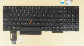 US UI English Keyboard For Lenovo Thinkpad T15 (type 20S6, 20S7), T15 Gen 2 (Type 20W4, 20W5), P15s Gen 1 (type 20T4 20T5), P15s Gen 2 (Type 20W6, 20W7), Backlit, Black with Frame