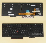 Spanish Keyboard For Lenovo ThinkPad P52 P72 P53 P73 P53s Black Frame, Backlit