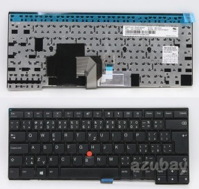 Czech Keyboard for Lenovo ThinkPad Edge E431 E440 L440 L450 L460 L470, No Backlit