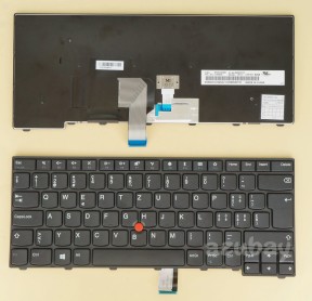 Swiss German CH Keyboard for Lenovo ThinkPad Edge T440 T440P T440S T431S T450 T450S T460 Backlit
