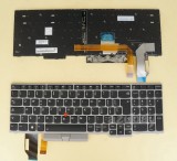 Italian Keyboard For Lenovo ThinkPad 01YN757 01YN677 Silver Frame, Backlit
