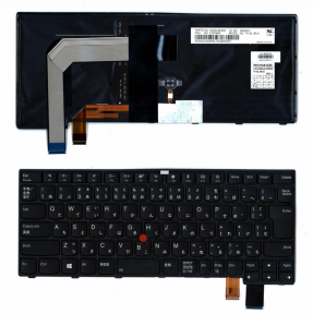 Japanese Keyboard for Lenovo Thinkpad 01EP499 01EP458 Backlit Black