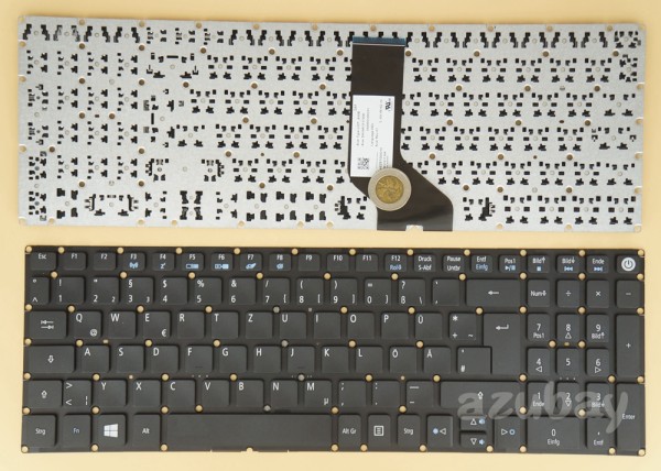 German Deutsche Tastatur Keyboard for Acer Aspire A515-51G A517-51 A517-51G