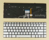 Latin Spanish LAS Keyboard for HP Envy 13-ad 13-ad000 13-ad011la, Backlit, Silver