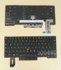 German QWERTZ Deutsche Keyboard For Lenovo Thinkpad  01YP452 01YP292, Backlit