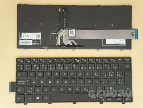 Canadian CA CF Keyboard for Dell Vostro 3458 3459 3468 3478 5459 0FT7RM Black