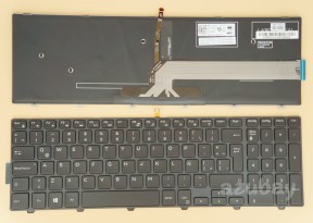 Latin Spanish Keyboard Teclado for Dell Inspiron 15-3000 Series 3541 3542 3543 3551 Backlit