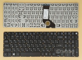 Russian RU Keyboard for Acer Aspire E5-573TG E5-574 E5-574G E5-574T Black