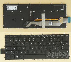 Swiss QWERTZ Tastatur Keyboard For Dell Inspiron 5370 7370 7380 7472 7570 7580 Backlit