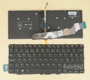 Turkish Keyboard Türkçe Klavye For Dell Vostro 14 5468, 04MN6Y, Backlit