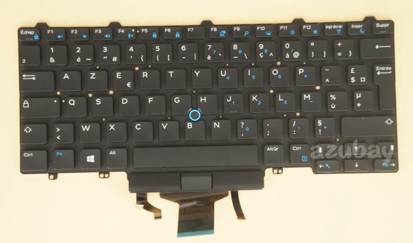 French Keyboard AZERTY Clavier For Dell Latitude E7470 5480 5488 5490 Backlit