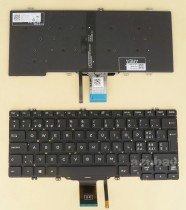 Swiss QWERTZ Tastatur Keyboard for DELL Latitude 7300 5300 Backlit, 0FPMHK