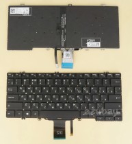 Russian Клавиатура Keyboard For DELL Latitude 5300 2 in 1 Backlit, 0483X1
