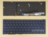 Portuguese PT Teclado Keyboard for ASUS ZenBook 3 UX390UA Dark Blue, Backlit