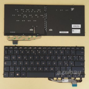 Italian IT Tastiera Keyboard for ASUS 0KN1-3V2IT12 Dark Blue, Backlit