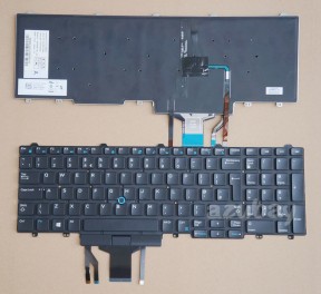 UK GB British Keyboard for Dell Precision M3520 M7520 M7720 3530 0FP37Y, Backlit
