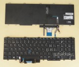 Swiss QWERTZ Tastatur Keyboard For DELL Precision M7530 0YRK6V Backlit, With Pointer