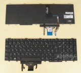 French AZERTY Français Keyboard For DELL Precision M7530 0NHJ6Y Backlit, With Pointer