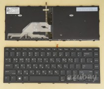 Korean KR Keyboard for HP Probook ZHAN 66 Pro G1, L01071-AD1 Backlit