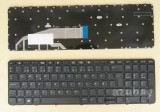 Danish Keyboard DN DM Dansk Tastatur for HP Probook 450 G4, 455 G4, 470 G4 With Frame