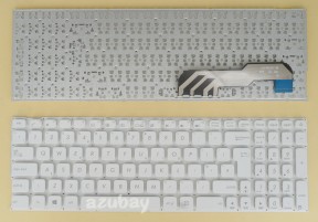 UK GB British Keyboard for Asus R541UA R541UV X541N X541NA X541NC X541S White
