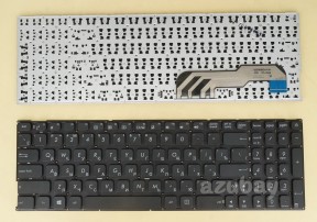 Russian Клавиатура Keyboard For Asus X541UAK X541UJ X541UV X541UVK, Black