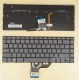 Canadian CF CA EF Keyboard for HP Envy 13-ad100ca 13-ad110ca, Backlit, Gray Black