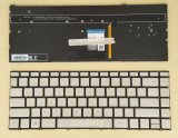 Scandinavian Nordic Swedish Keyboard for HP Envy 13-ad005no 13-ad006no Backlit, Golden