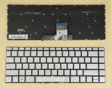 Canadian CA EF CF Keyboar for Laptop HP ENVY X360 13-ag0010ca Silver, Backlit