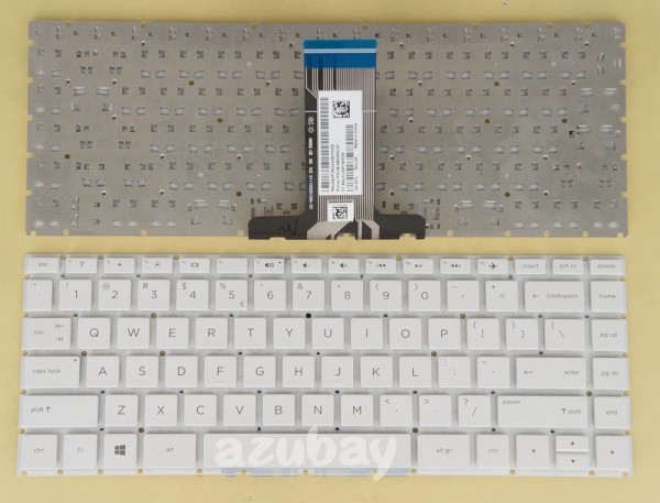 US UI English Keyboard for HP HOME 14-bp001tx 14-bp002nj 14-bp002tu 14-bp002tx White