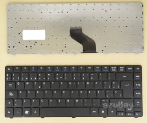 Spanish Keyboard Teclado for Acer Aspire 4745 4745G 4745Z 4749, Black