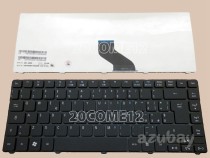 Italian IT Tastiera Keyboard for Packard Bell eMachines D728 D729 D729Z Black, Compatible ones.