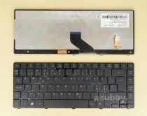 Scandinavian Nordic SD FI DK NW Keyboard for  Acer Aspire Aspire 3810t 3820t 5935G Black, Backlit