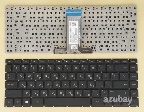 Hebrew Keyboard Israel HE HB מקלדת עברית for HP HOME 14-bs002nj 14-bs100nj 14-bs101nj Black