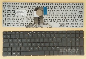 Belgian AZERTY Keyboard for HP Home 15-af150nb 15-af151nb 15-af152nb Black