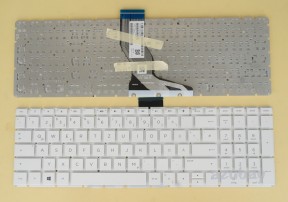 German DE QWERTZ Keyboard for HP 17-ar000 17-bs000 17-bs100 17-bs000, White