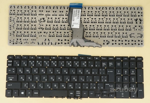 Japanese JP JA Keyboard for HP 17-ar000 17-bs000 17-bs100 17-bs000, Black