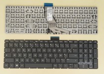 French AZERTY Français Keyboard For Laptop HP 17-ak055nf 17-ak056nf, Gray Black