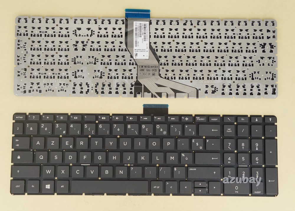 Clavier FR Pour HP 15 Series 15S-FQ Series Sans Rétroéclairage