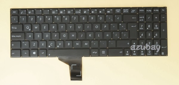 Latin Spanish Keyboard LAS Teclado for ASUS A550DP A550J A550JD A550JK Black