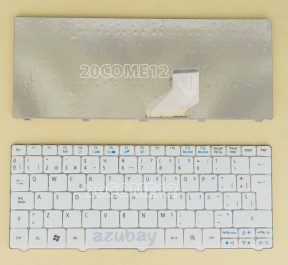 Spanish Keyboard SP Español Teclado for Packard Bell Gateway LT41 LT2100 LT3201u White