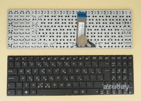 Greek Keyboard πληκτρολόγιο for  Asus X555DA X555DG X555L X555LA X555LB Black