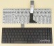 French AZERTY Français Keyboard For ASUS A552WA A552WE Black with Red letters