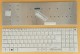 Canadian CA CF Keyboard for Laptop Packard Bell TV44HC TV44HR VAB70, White