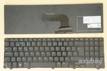 Scandinavian Nordic SD FI DK NW Keyboard for Dell Inspiron 15R- 5521 5535 Laptop, Black