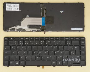 BR Portuguese Teclado Keyboard For Laptop HP Probook 640 G3, 645 G3 with Backlit and Pointer